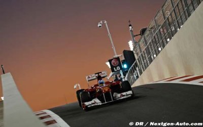 Alonso a sué aujourd’hui en course