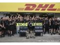 Vidéo - Mercedes fête son triplé au championnat à l'usine