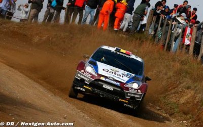Neuville on course for Rally Australia podium