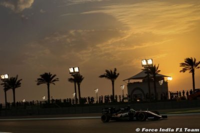 Race - Abu Dhabi GP report: Force India Mercedes
