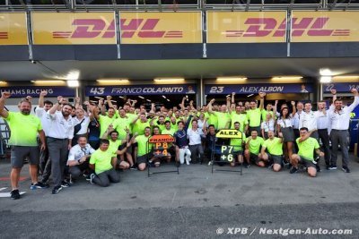 Williams F1 salue ’l’excellent travail’ de Colapinto à Bakou