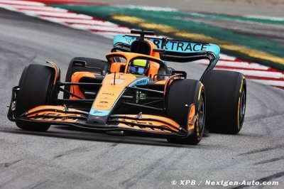 Les F1 2022 sont plus faciles à piloter grâce à aux appuis aérodynamiques bruts selon McLaren F1