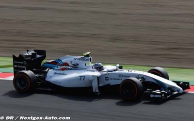 Bottas espère une course sur le sec demain...