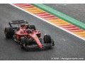 Sainz s'inquiète du rythme de Verstappen à Spa