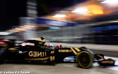FP1 & FP2 - Abu Dhabi GP report: Lotus Mercedes