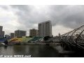 Ciel très nuageux sur Singapour