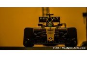Pas de points pour Renault F1 au moment de conclure 2016