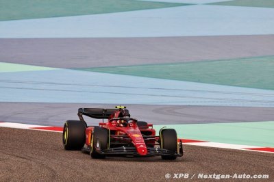 Essais F1 de Bahreïn, J2&nbsp;: Sainz finit en tête avant la dernière journée