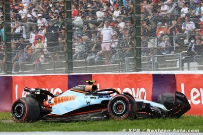 Sargeant&nbsp;: Une petite erreur qui donne du ’travail’ à Williams F1