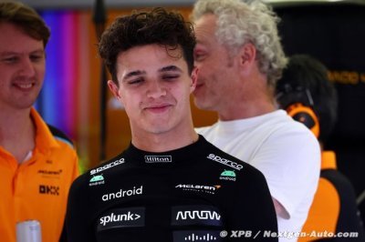 Norris réplique sèchement à Button&nbsp;: ‘Il a dit de la m… sur moi’