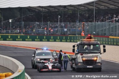 La pluie et la fiabilité perturbent un vendredi important pour Haas F1