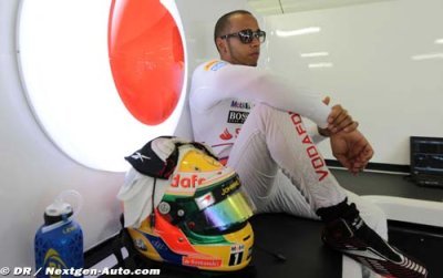 Hamilton contrarié de voir ses données partagées avec Button