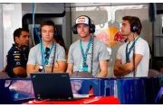 Les pilotes des World Series by Renault découvrent le monde de la F1