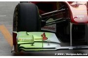 Sparking Ferrari wing raises eyebrows in India