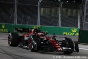Alfa Romeo F1 'n'avait pas assez de rythme' à Singapour