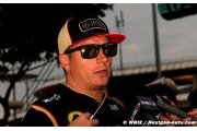 Raikkonen n'est pas encore sûr de rouler en Corée