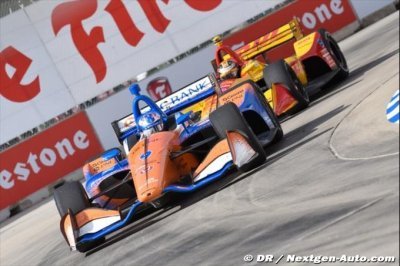 L’actu week-end&nbsp;: Dixon et Hunter-Reay s’imposent à Détroit en IndyCar