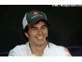 Perez denies losing focus after McLaren news