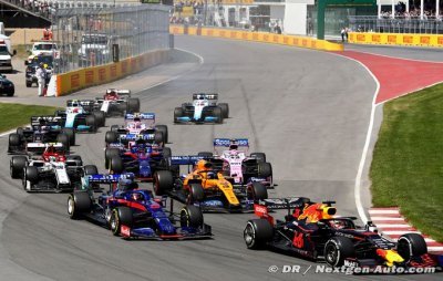 Les départs, seul moment où Kubica se battait avec ses rivaux