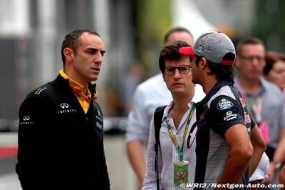 Abiteboul compte sur Sainz pour la 5e place du championnat