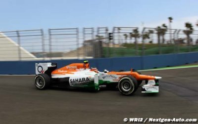 Silverstone 2012 - GP Preview - Force India Mercedes