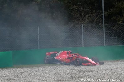 Vettel est ’confiant’ malgré sa sortie de piste à Monza