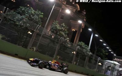 Sebastian Vettel grimpe de plus en plus haut