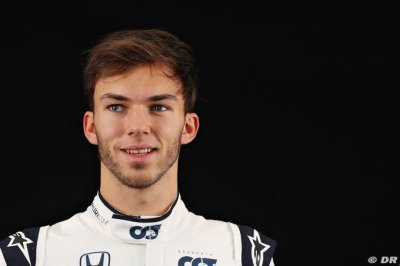 Gasly est revenu en France et a repris le karting