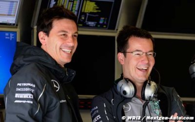 Mercedes travaille sur la F1 W06 à 100%... depuis deux mois déjà