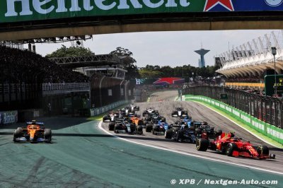 Norris mécontent de la manœuvre de Sainz, Ricciardo perd son V6 Mercedes