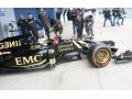 La Lotus E23 entre en piste à Jerez