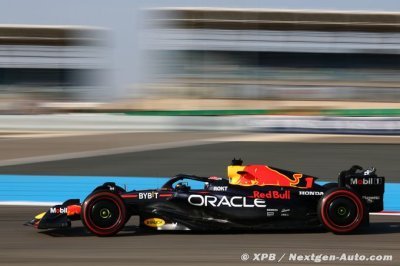 Verstappen bat Pérez et signe la pole du GP de Bahreïn de F1