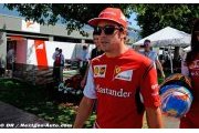 Alonso très prudent avant la course