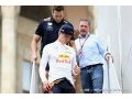 Verstappen thinking in races more now - father