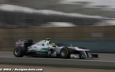 Rosberg décroche la pole position à Shanghai