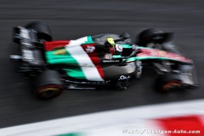 Alfa Romeo F1&nbsp;: Zhou s’inquiète d’être la ’dernière’ force à Monza