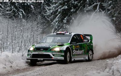 Ice and steady morning in Sweden for Stobart 