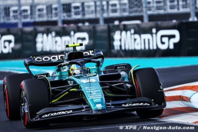 Aston Martin F1&nbsp;: Un vendredi ’routinier’ à Miami