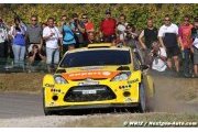 Henning Solberg moves up to eighth on fast French soil