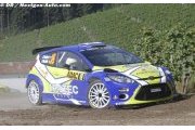 Kuipers au volant d'une Fiesta WRC en 2011