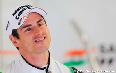 Adrian Sutil veut rester sur sa bonne dynamique
