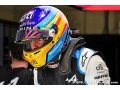 Alonso s'agace de questions 'inacceptables' sur son âge 