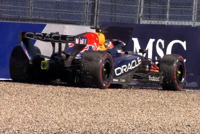 Verstappen ne comprend pas les causes de son accident en Q3, Hadjar frustré par sa 8e place