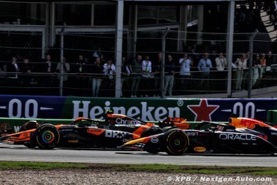 Norris ’s’attendait à voir Verstappen créer un écart’ et a vite visé la victoire