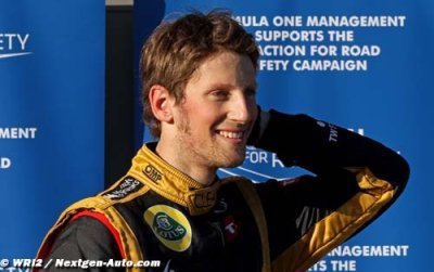 Lotus to launch new car in late January - Grosjean