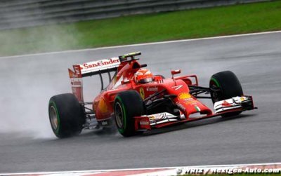 Raikkonen ralenti par des soucis de boîte de vitesses