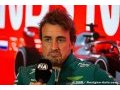 Alonso s'en prend à une F1 'trop politique' et 'moins pure'