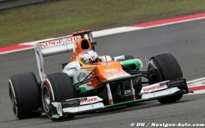 Score vierge pour Force India