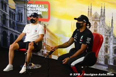 Hamilton ’s’amuse’ et se réjouit de l’interdiction des modes fêtes en F1