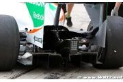 Force India remettra son diffuseur soufflé à Spa